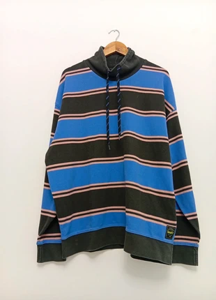 levi's sweat rugby oversize vintage 100% coton rayé bleu rose gris xl, brand: Levi's, condition: Very good, size: XL, €35.00, €37.45 includes Buyer Protection