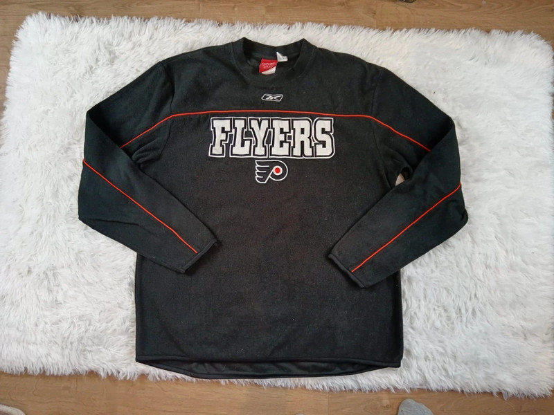 Pull polaire Reebok NHL Flyers vintage L 3