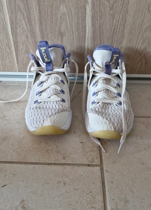 Nike LeBron blanches/violettes/cuivre, brand: Nike, condition: Very good, size: 40, €70.00, €74.20 includes Buyer Protection