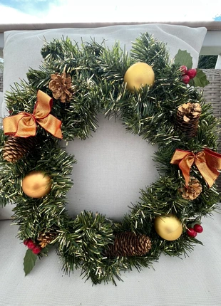 Kerstkrans Versierd, marque: NO LABEL, état: Neuf sans étiquette, 7,00 €, 8,05 € Protection acheteurs incluse