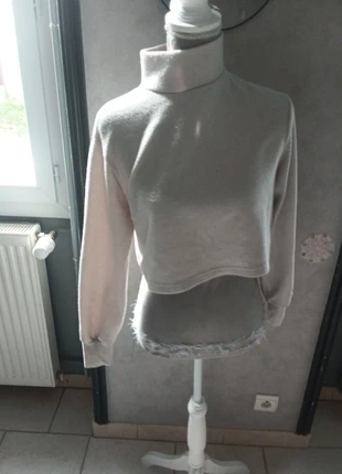 Pull court à col rouler Taille 34, marke: Shein, zustand: Gut, größe: XS / 34 / 6, 4,00 €, 4,90 € beinhaltet Vinted-Käuferschutz Pro