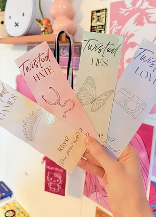 Twisted Series Ana Huang - Waterproof schattige boekenlegger set, brand: FairyLoot, condizioni: Ottime, €6.95, €8.00 include la Protezione acquisti