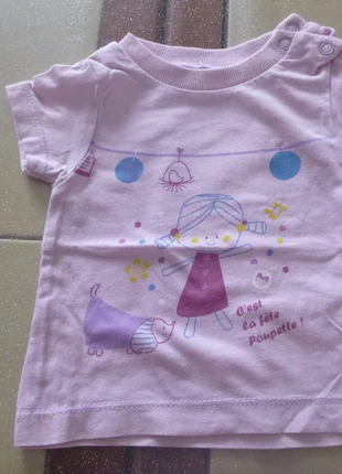 Tee shirts , staat: Heel goed, maat: 3-6 maanden / 62 cm, € 1,00, € 1,75 inclusief Kopersbescherming