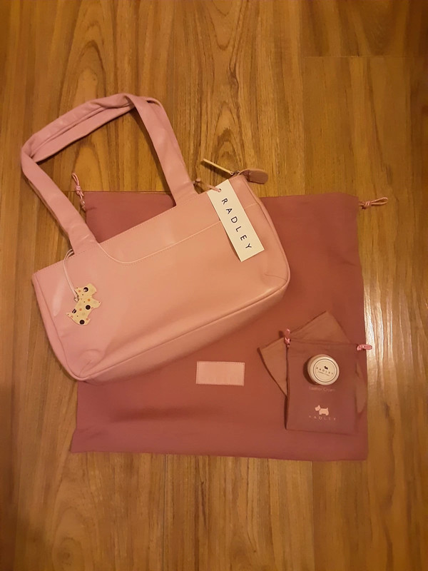 Pretty Pink leather crossbody Radley bag New with Tags!! - Vinted