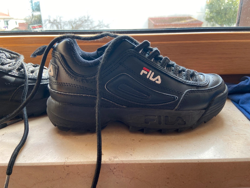 Fila 2025 nere scarpe