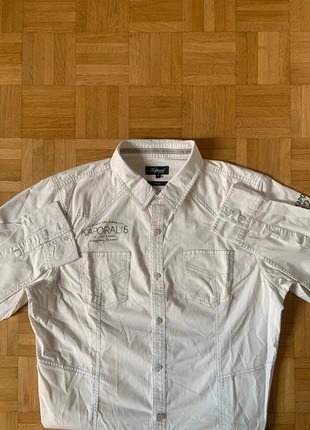 Chemise blanche Kaporal Vintage y2k taille XXL, marca: Kaporal, estado: Nuevo sin etiquetas, tamaño: XXL, 18,00 €, 19,60 € Protección al comprador incluida