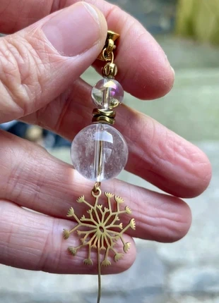 Pendentif pissenlit cristal de roche, condizioni: Ottime, €7.50, €8.58 include la Protezione acquisti Pro