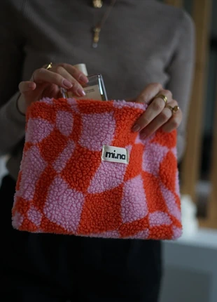 Trousse plate Teddy, brand: mina l’atelier, condition: New without tags, €15.00, €16.45 includes Buyer Protection