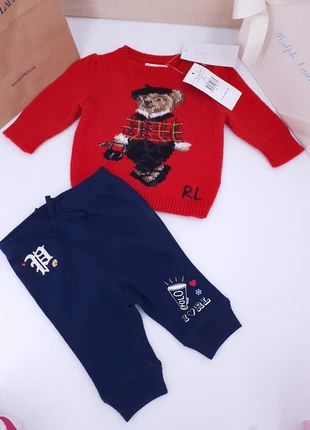 Ensemble Ralph Lauren 3 mois 💜, marque: Ralph Lauren, état: Neuf avec étiquette, taille: 3-6 mois / 62 cm, 59,00 €, 62,65 € Protection acheteurs (Pro) incluse