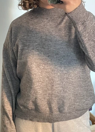 Pull gris col montant, marque: Shein, état: Très bon état, taille: S / 36 / 8, 3,00 €, 3,85 € Protection acheteurs incluse