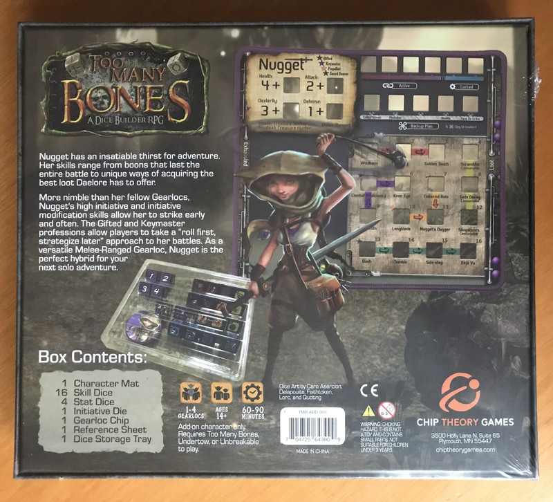 Too Many Bones: Nugget (Gearloc) - Chip Theory Games - New Sealed 2