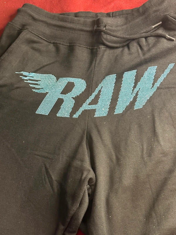 Men Raw joggers 2