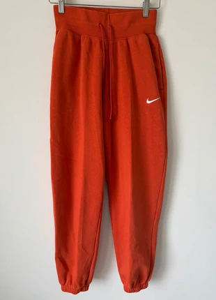 Nike pantalon taille haute coupe large orange femme taille XS coton, brand: Nike, condizioni: Buone, taglia: XS / IT 38 / EU 34, €18.00, €19.60 include la Protezione acquisti Pro