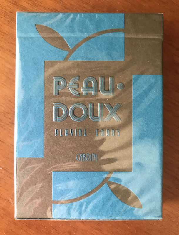 Peau Doux: Turquoise Edition - Art of Play - Playing Cards Deck - Carte da Gioco - New Nuovo Sealed 1