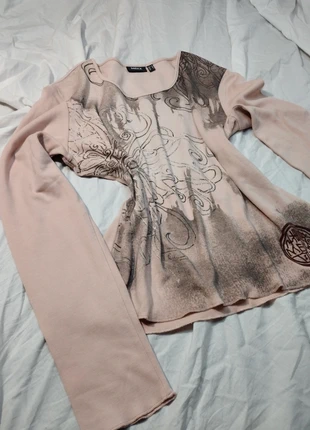 Rare top vintage y2k Mexx - style glam grunge - taille M, marque: Mexx, état: Très bon état, taille: M / 38 / 10, 15,00 €, 16,45 € Protection acheteurs incluse