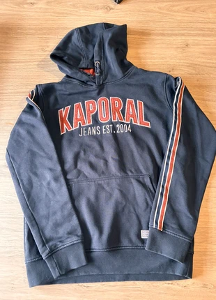 Sweat kaporal à capuche, marque: Kaporal, état: Très bon état, taille: 14 ans / 164 cm, 10,00 €, 11,20 € Protection acheteurs incluse