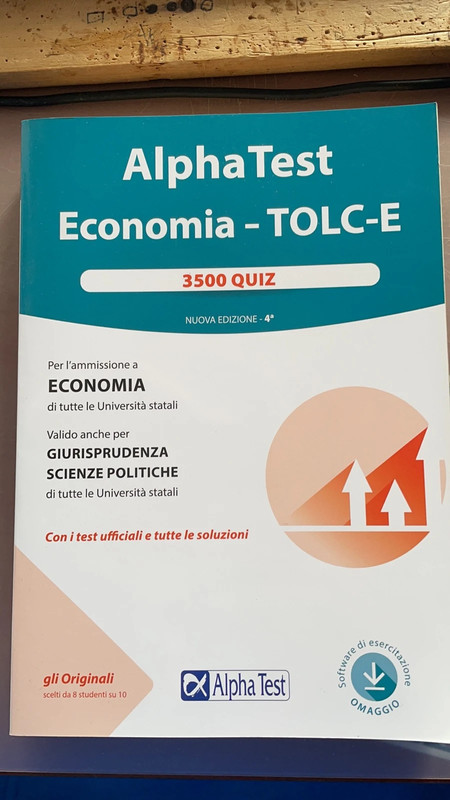 Alpha Test economia Tolc-E 3500 quiz