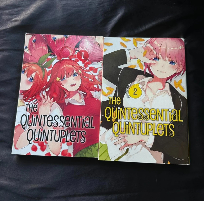 the quintessential quintuplets manga volumes 1 & 2 💌 1