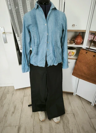 Chemise en jeans taille 38, brand: British House, condition: Satisfactory, size: M / 38 / 10, €2.00, €2.80 includes Buyer Protection