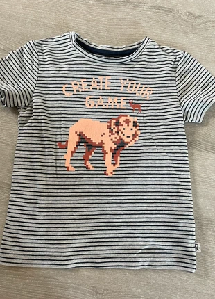 T-shirt 122 garçon – motif lion style Minecraft, marque: Okaïdi, état: Très bon état, taille: 3 ans / 98 cm, 1,50 €, 2,28 € Protection acheteurs incluse