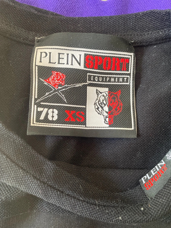 Philipp Plein Sport Roundneck T-Shirt Tiger - Black - Size XS 2