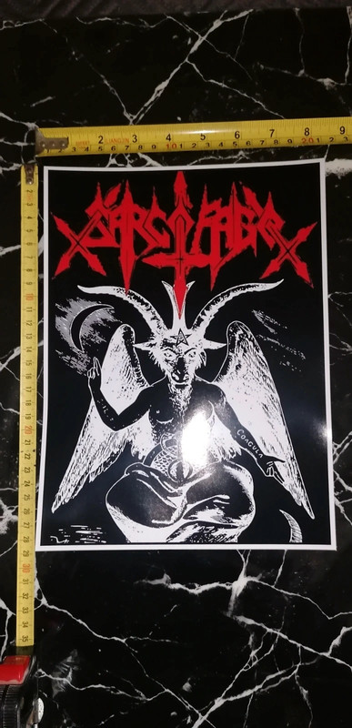 Mayhem Black Metal Poster