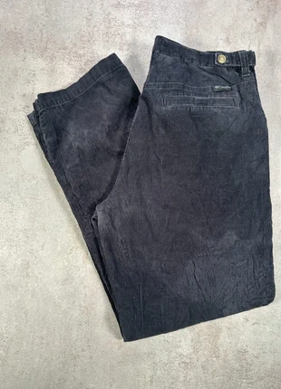 Pantalon Vintage En Velours Côtelé / Corduroy Columbia bleu sombre texturé taille 12, marque: Vintage Dressing, état: Très bon état, taille: L / 40 / 12, 15,00 €, 16,45 € Protection acheteurs (Pro) incluse