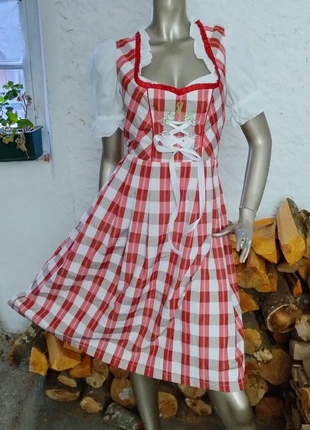 Tracthen, dirndl. Tirol  Abito tirolese  Cottagecore. Prairie, brand: Trachten, condizioni: Ottime, taglia: S / IT 40 / EU 36, €35.00, €37.45 include la Protezione acquisti