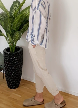 Zara Herren Stylische Relaxed Fit Oversize Kragenloses Hemd, marque: Zara, état: Neuf sans étiquette, taille: L, 20,00 €, 21,70 € Protection acheteurs incluse