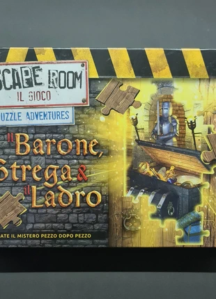Escape Room il gioco - Puzzle Adventures - Il Barone la Strega e il Ladro - Versione Italiana, marke: Cranio Creations, zustand: Neu, mit Etikett, 7,90 €, 9,00 € beinhaltet Vinted-Käuferschutz Pro