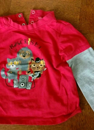 T shirt manches longues rock 18 mois, marca: Tissaia, estado: Muy bueno, tamaño: 12-18 meses / 80 cm, 3,00 €, 3,85 € Protección al comprador incluida