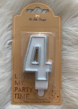 Bougie anniversaire chiffre 4, zustand: Neu, 1,50 €, 2,28 € inklusive Vinted-Käuferschutz