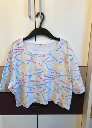 Bauchfreies T-Shirt, zustand: Sehr gut, größe: M / 38 / 10, 3,50 €, 4,38 € inklusive Vinted-Käuferschutz