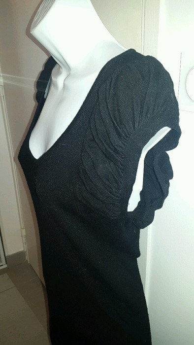 Robe noir en coton 2
