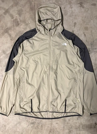 Veste coupe vent The North Face kaki imperméable full zip manteau capuche, marca: The North Face, estado: Muito bom, tamanho: XL, €49.90, €53.10 inclui Proteção do Comprador Pro