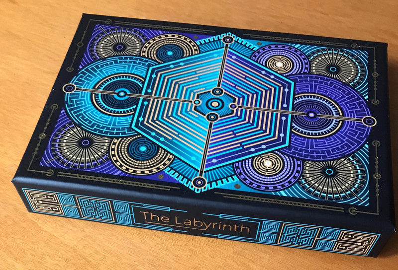 The Labyrinth Exclusive Box Set - Relentless Venture - Playing Cards Gilded Decks - New 1