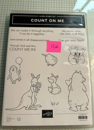 Tampon Stampin Up count on me, marque: Stampin’Up!, état: Bon état, 10,00 €, 11,20 € Protection acheteurs incluse