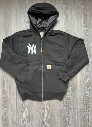Carhartt New York Yankees Bomberjacke mit Kapuze, merk: Carhartt, staat: Nieuw zonder prijskaartje, maat: S, € 75,00, € 79,45 inclusief Kopersbescherming