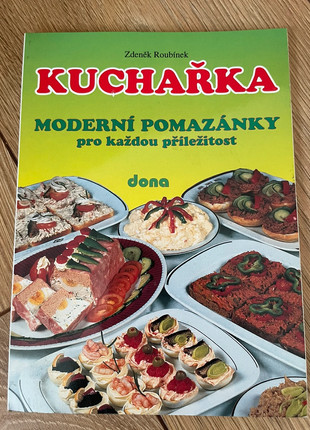 Obrázek k inzerátu: Kuchařka “Moderní pomazánky”