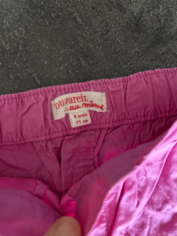 Pantalon slim bébé fille, 9 mois - photo numéro 2