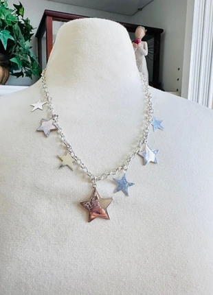 Star necklace set, brand: NO LABEL, condition: New with tags, $5.00, $5.95 includes Buyer Protection