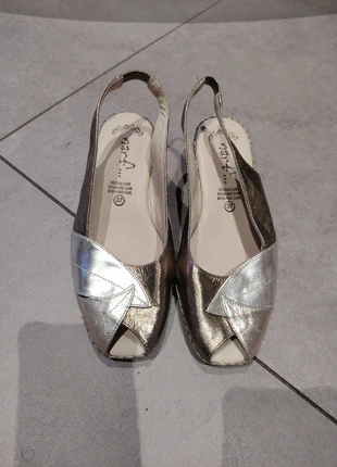 Chaussures femme doré et argenté taille 37, brand: JSP, condizioni: Ottime, taglia: 37, €8.00, €9.10 include la Protezione acquisti