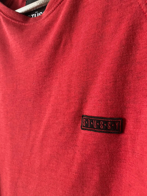 Stüssy Pullover Longsleeve dunkelrot L 2