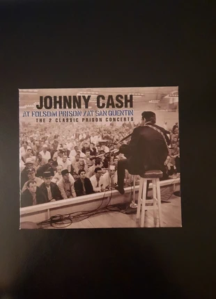 Johnny Cash 2CD At Folsom prison/At Saint Quentin, condition: Very good, €20.00, €21.70 includes Buyer Protection