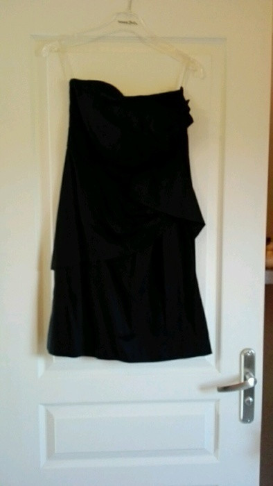 Robe bustier noire