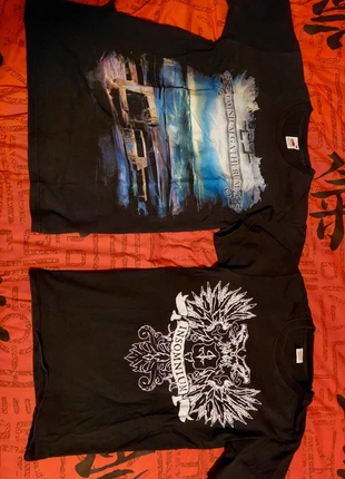 Lot deux t shirts Insomnium / Omnium Gatherum, marque: Fruit of the Loom, état: Bon état, taille: S, 6,50 €, 7,53 € Protection acheteurs incluse