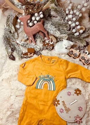 🧸 Pyjama en coton bio – Kiabi – 1 mois, brand: Kiabi, condizioni: Ottime, taglia: 1-3 mesi / 56 cm, €4.50, €5.43 include la Protezione acquisti