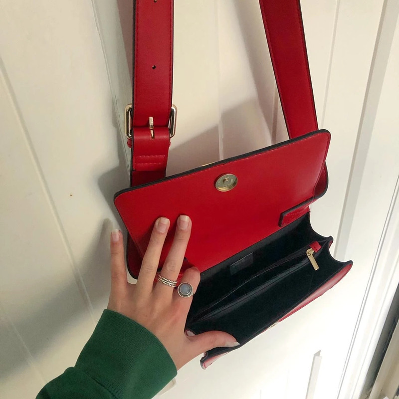 Red ASOS Crossbody Bag Vinted