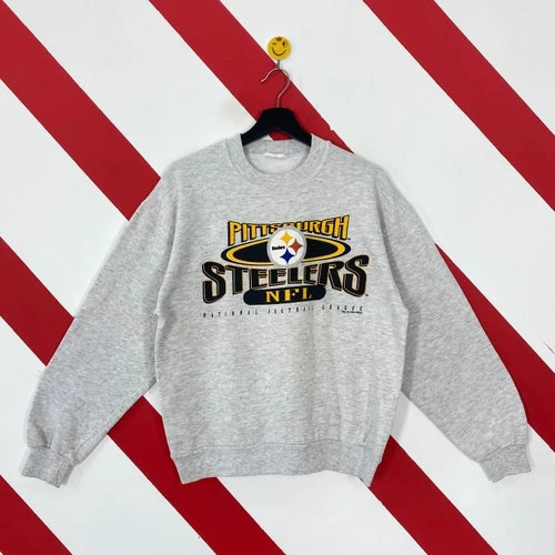 Vintage pittsburgh steelers sales sweatshirt
