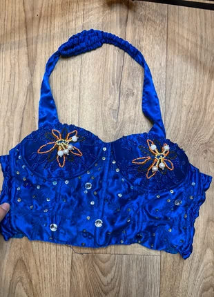 Sequin beaded vintage top, merk: MustHave, staat: Heel goed, maat: M / 38 / 10, € 15,99, € 17,49 inclusief Kopersbescherming